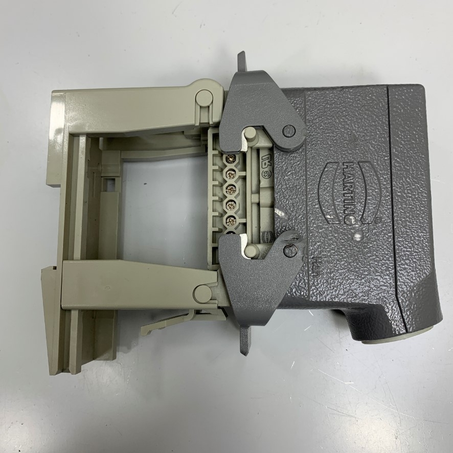 Đầu Nối Điện Công Nghiệp Chịu Nhiệt Cao 10 Pin 16A 500V 6KV3 Harting Han 10E-M-S 09 33 010 2601 Male Connector + Harting Han 10E-F-S 09 33 010 2701 Female Connector