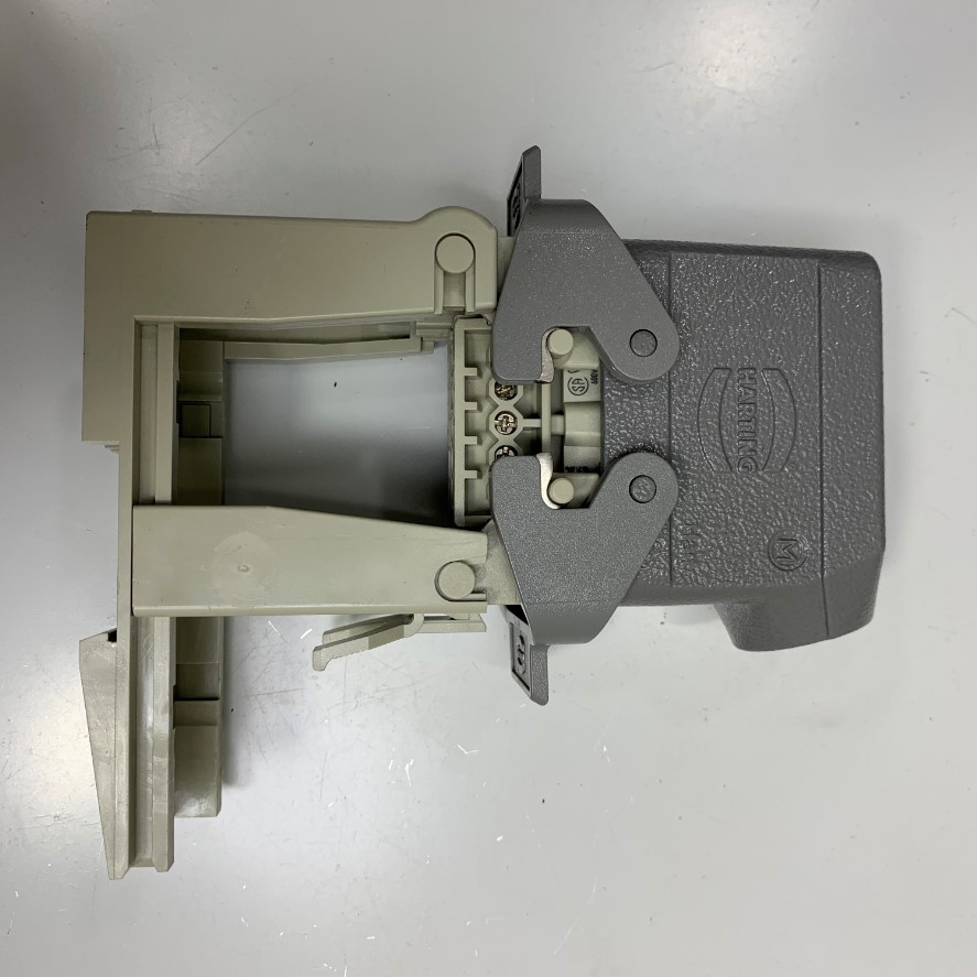 Đầu Nối Điện Công Nghiệp Chịu Nhiệt Cao 10 Pin 16A 500V 6KV3 Harting Han 10E-M-S 09 33 010 2601 Male Connector + Harting Han 10E-F-S 09 33 010 2701 Female Connector