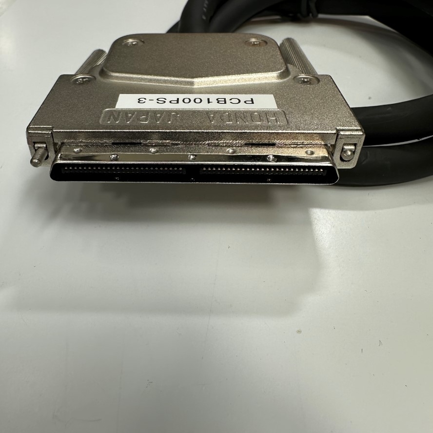 Cáp 2.2M 7.3ft CONTEC Connector HONDA JAPAN SCSI VHDCI 100 Pin Male Pitch 0.8mm to 100 Core For EPD-100A Screw Terminal