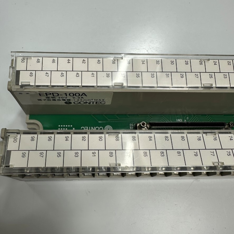 Cầu Đấu CONTEC EPD-100A Screw Terminal Connector SCSI VHDCI 100 Pin Female Pitch 0.8mm