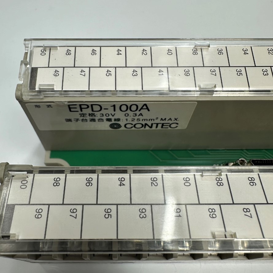 Cầu Đấu CONTEC EPD-100A Screw Terminal Connector SCSI VHDCI 100 Pin Female Pitch 0.8mm