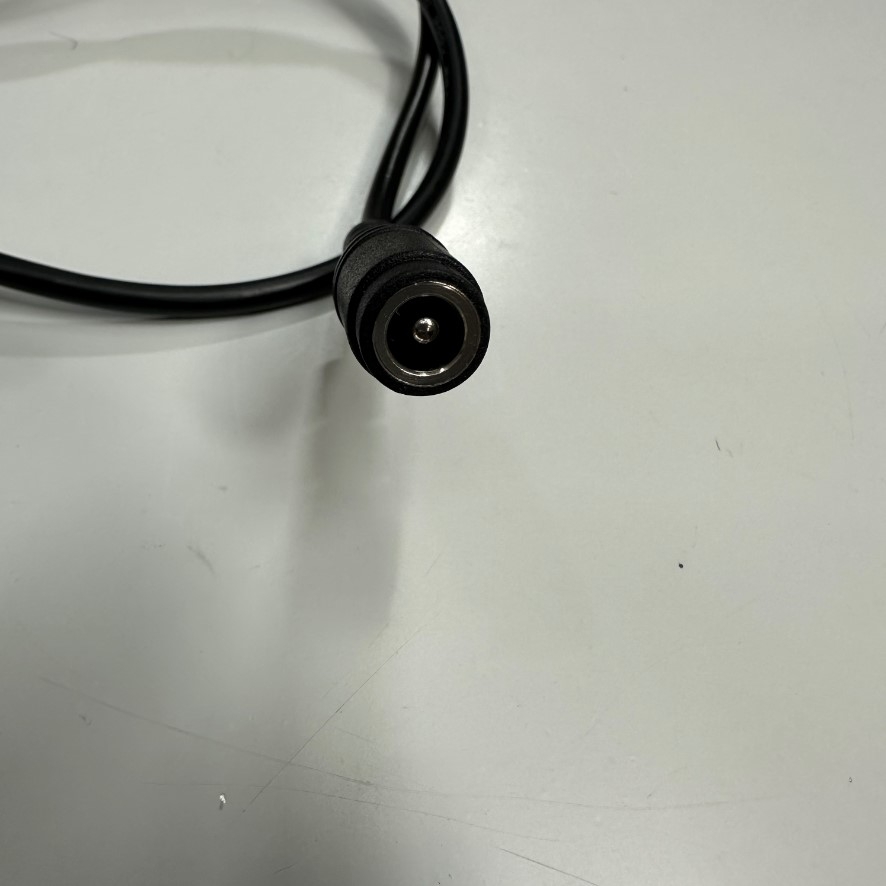 Cáp Nguồn 0.5M DC Barrel Plug Adapter Female 5.5mm x 2.1mm to Male 6.5mm x 3.0mm Connector Max 3A