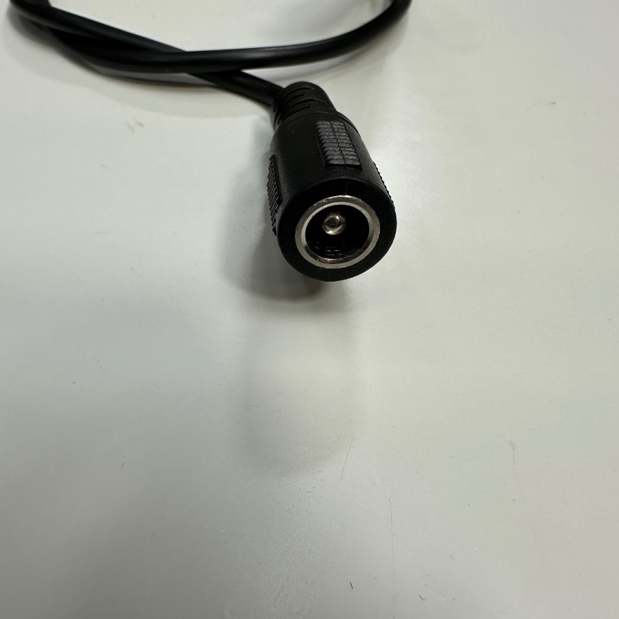 Cáp Nguồn 0.5M DC Barrel Plug Adapter Female 6.5mm x 3.0mm to Male 6.5mm x 3.0mm Connector Max 3A