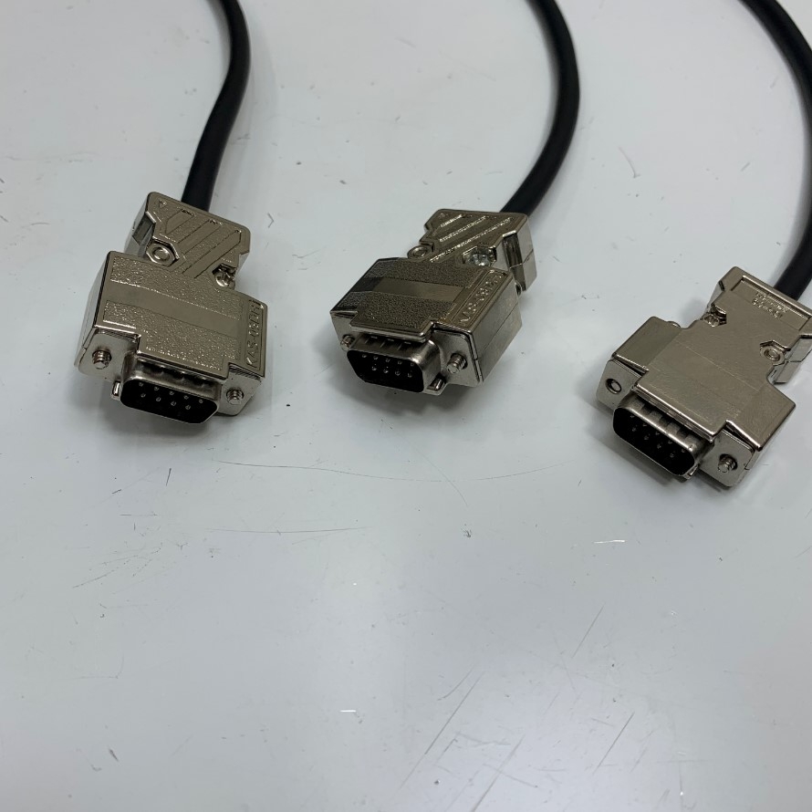 Cáp Splitter Y Cable DB15 Male D-Sub 2 Rows to Three 3 Port DB9 Male Dài 0.6M/0.8M/0.9M For Industrial Splitter Cable