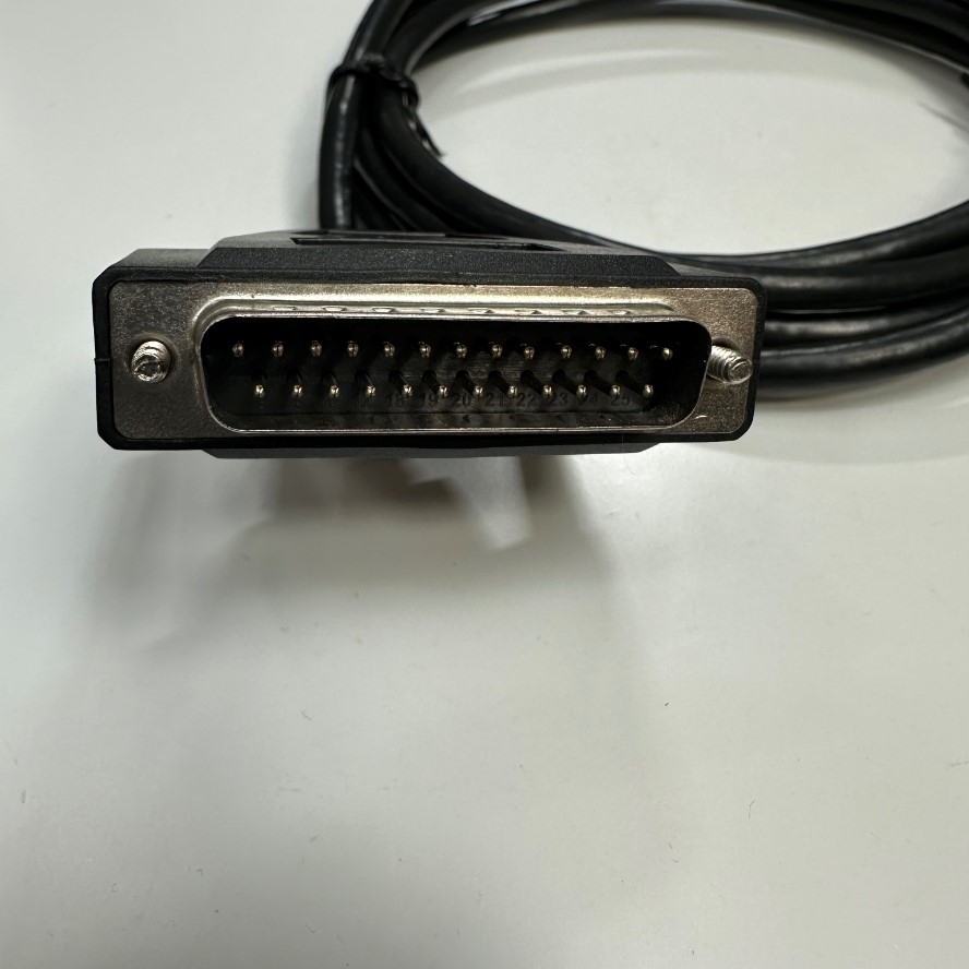 Cáp 1.8M 6ft OEM Thay Thế SANWA SUPPLY KR-XD2 RS-232C Cross Shielded Cable Connector DB25 Male to DB9 Female For Industrial Communication Machine witch Computer I/O Data Cable RS-232C