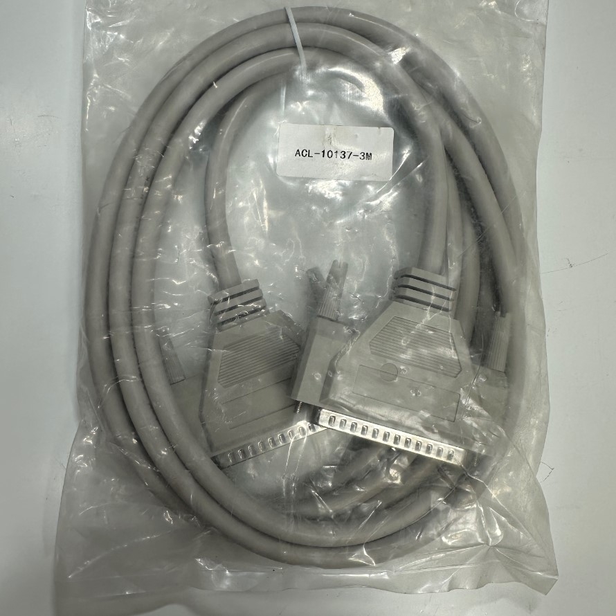 Cáp 3M 10ft ACL-10137-3M Cable D-Sub DB37 Male to Male For Industrial ADLINK Terminal Boards Motion Control