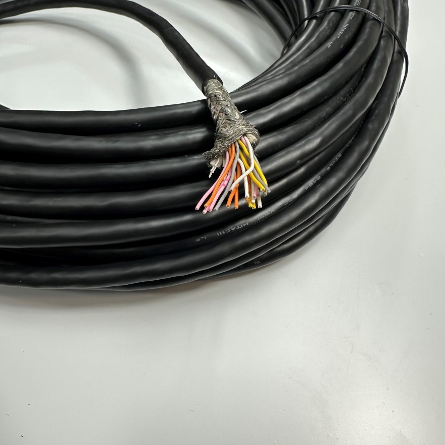 Cáp 10M 33ft MR-J4CBL20-CN3-10M Mitsubishi Shielded Cable Connector MDR 20 Pin Male to 20 Core Open End For Mitsubishi Servo Drive MR-J5-B/MR-J5-G/MR-JET/MR-J4-B /MR-JE-B Communication I/O Cable