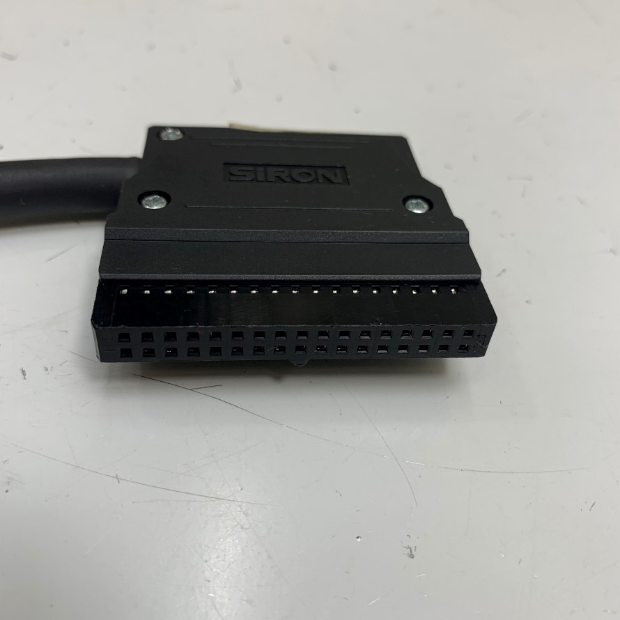 Cáp 1M 3.3ft Siron X211-1-1000MM CN1 IDC 34 Pin to CN2 IDC 40 Pin Pitch 2.54mm Cable 28AWG PVC For PLC Keyence Kv Series