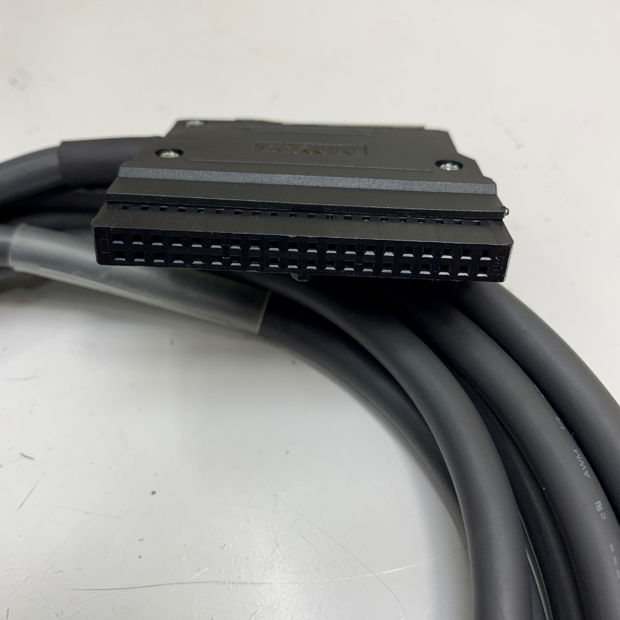 Cáp 3M 10ft Siron X211-2-3000MM CN1 IDC 34 Pin to CN2 IDC 40 Pin Pitch 2.54mm Cable 28AWG PVC For PLC Keyence Kv Series