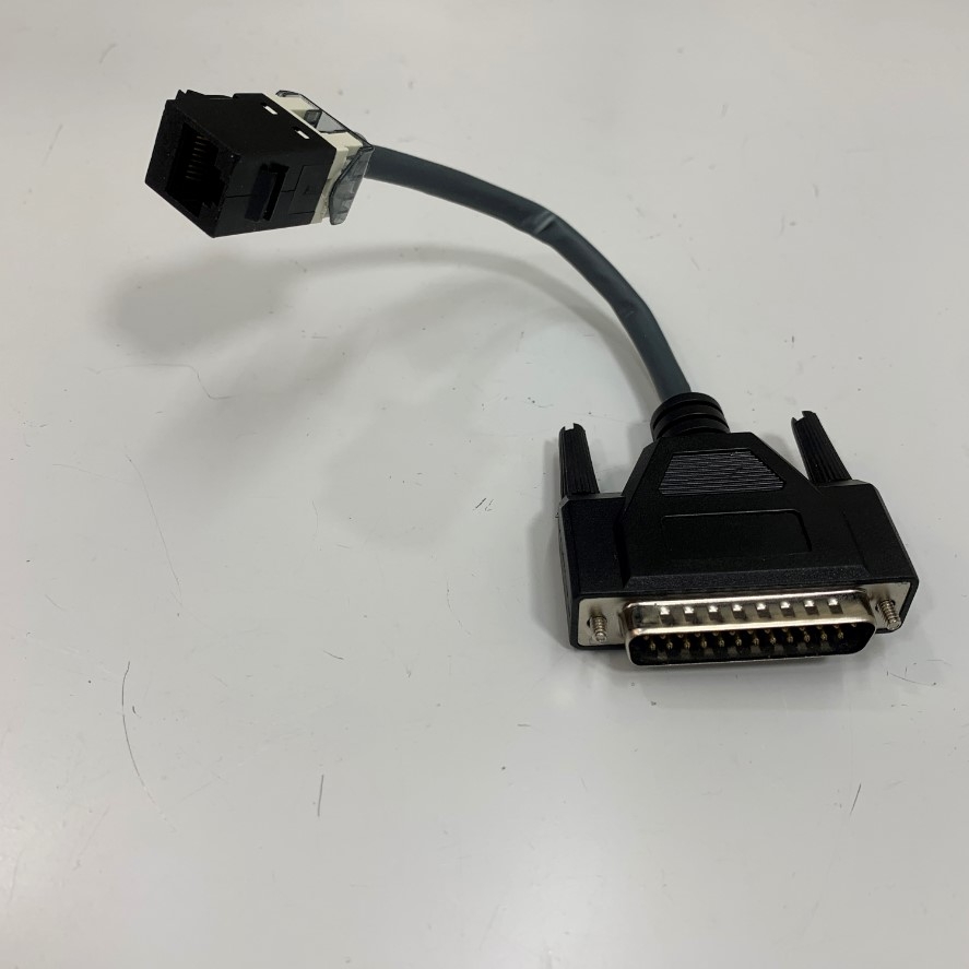 Cáp Chuyển Pangolin Quickshow and Ishow Laser Software Connection Cable Adapter RJ45 Female to DB25 Converter ILDA Cable Dài 20Cm