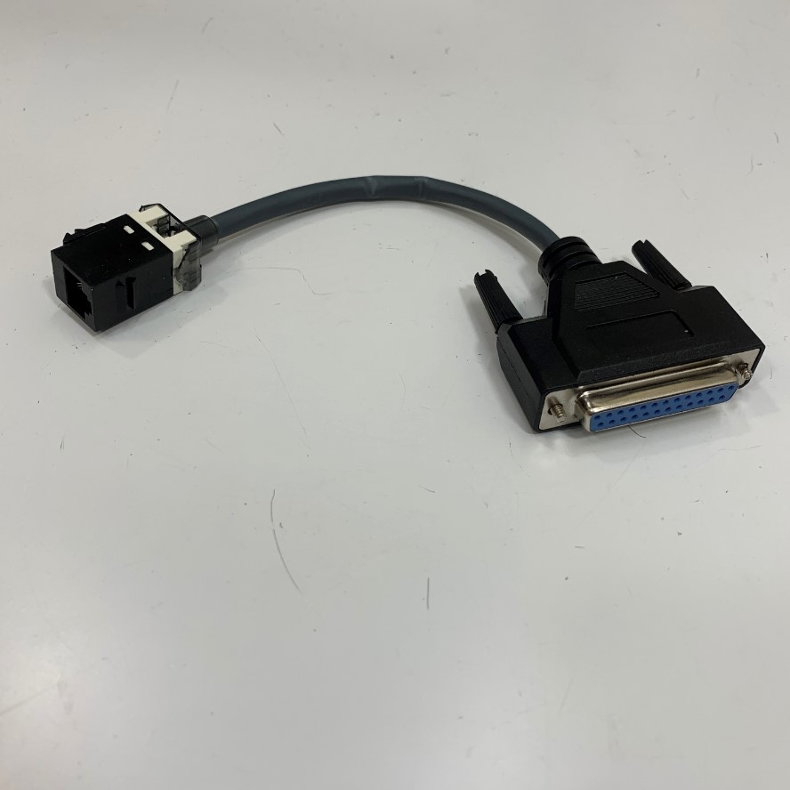 Cáp Chuyển Pangolin Quickshow and Ishow Laser Software Connection Cable Adapter RJ45 Female to DB25 Converter ILDA Cable Dài 20Cm