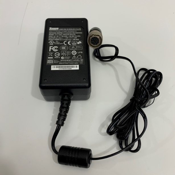 Adapter 12V 2A 24W SUNNY Hirose 12 Pin Female OEM Hirose PS-12-12P Power Supply For Camera Allied Vision Prosilica GT2000 Sony CCD Camera