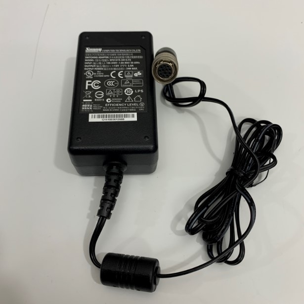 Adapter 12V 2A 24W SUNNY Hirose 12 Pin Female Hirose Power Supply For DC Hirose CV-M7-CL/Sony CCD Camera Pilot Aviator GigE