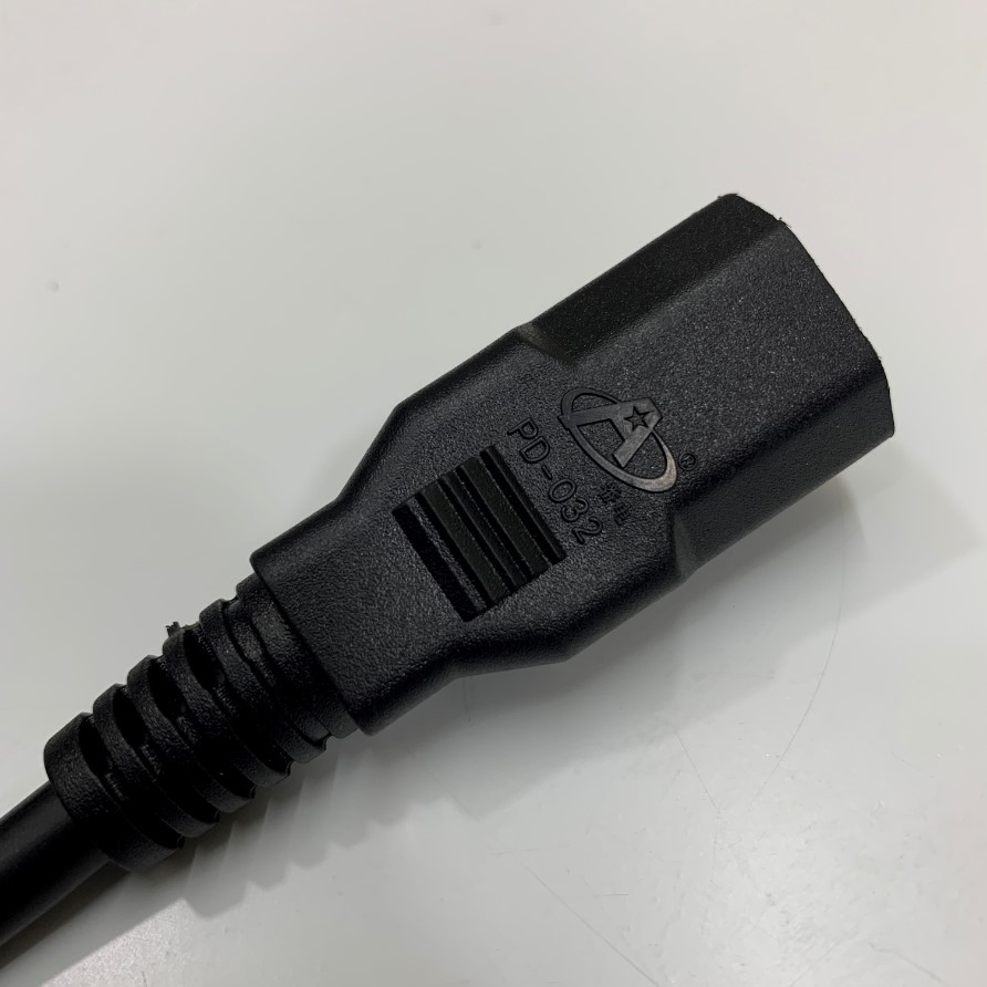 Dây Nguồn Cisco CAB-C13-C14-1M 3.3Ft Dài 1M AC Power Cord 10A 250V 18AWG 3x1.0mm² 75°C CCC A001342 Cable OD 7.2mm in China