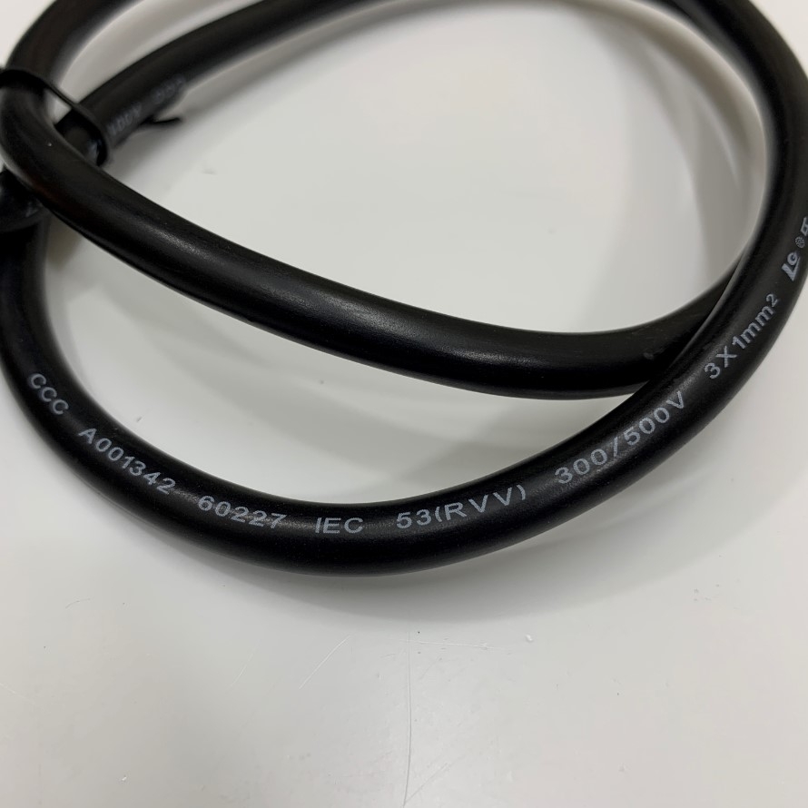 Dây Nguồn Cisco CAB-C13-C14-1M 3.3Ft Dài 1M AC Power Cord 10A 250V 18AWG 3x1.0mm² 75°C CCC A001342 Cable OD 7.2mm in China