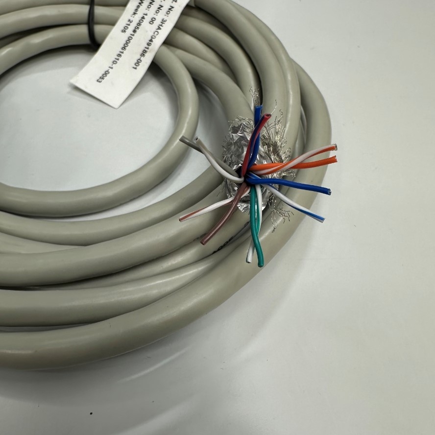 Cáp 3M 10ft Original ABB 3HAC049186-001 CPCS Floor IRC5C Robot Control Encoder Signal Cable Connector Hirose 10 Pin Female to 12 Core Open End