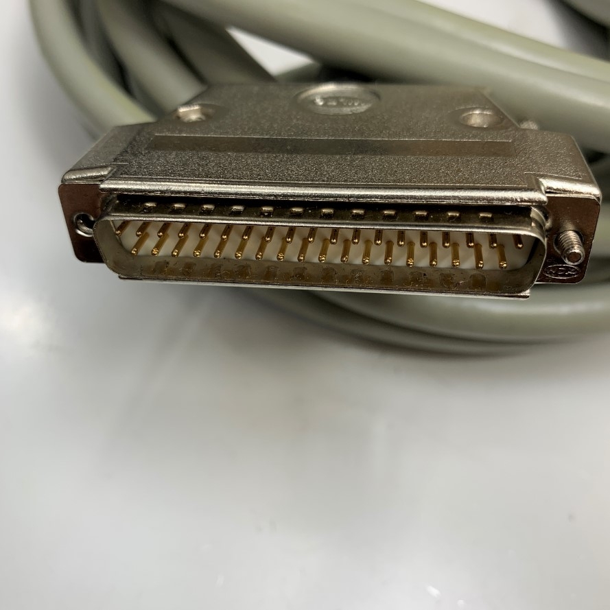 Cáp 8.5M 28ft Extension Serial D-Sub DB37 Male to DB37 Female 45 Degree with Metal Shell Twisted Pair High Flex Cable LLT K-POWER ROBO TRUSP 300V For Hệ Thống Máy Xạ Trị Ung Thư OCTAVIUS 4D PTW