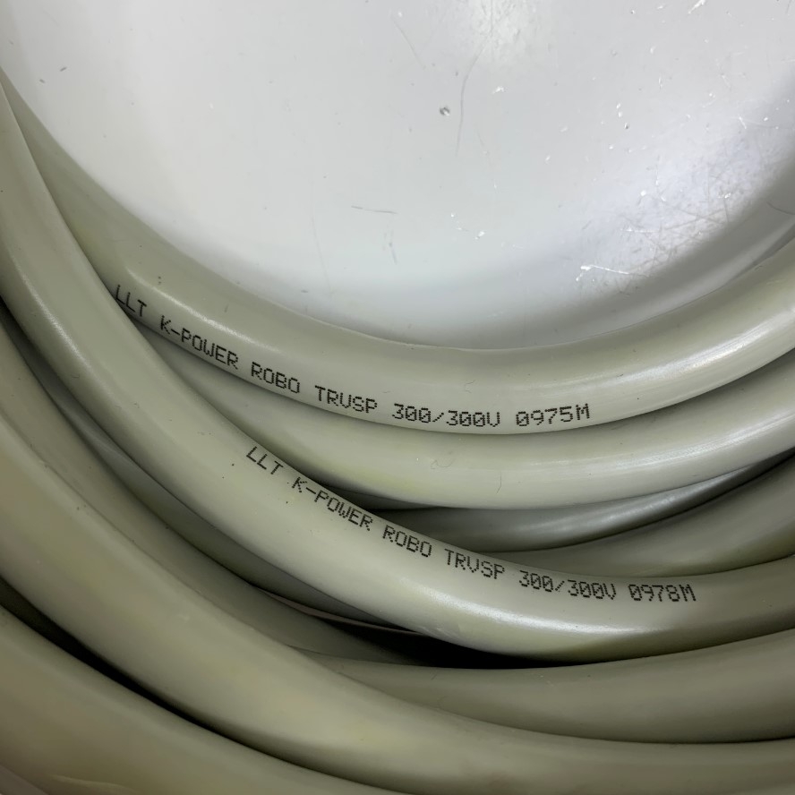 Cáp 8.5M 28ft Extension Serial D-Sub DB37 Male to DB37 Female 45 Degree with Metal Shell Twisted Pair High Flex Cable LLT K-POWER ROBO TRUSP 300V For Hệ Thống Máy Xạ Trị Ung Thư OCTAVIUS 4D PTW