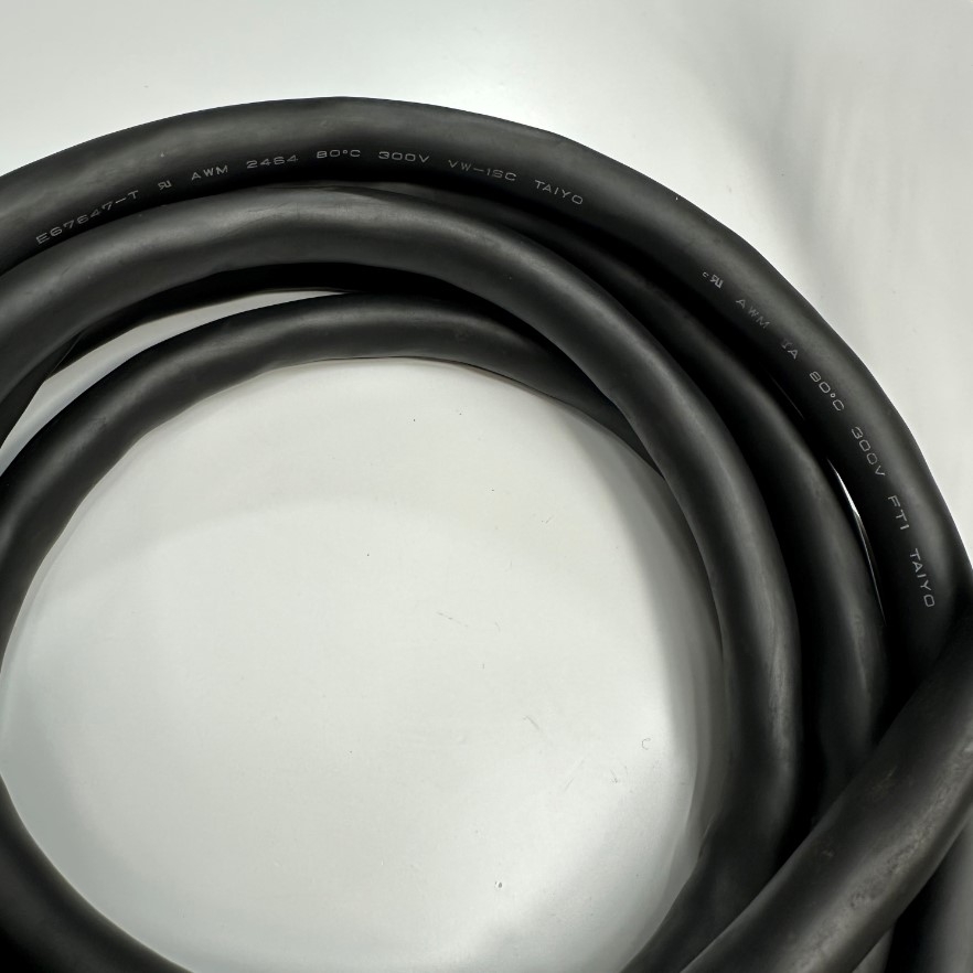 Cáp 3M 10ft TAIYO 16 Core x 0.5mm² Shielded Cable E67647-T AWG20x8P 80°C 300V OD 15mm to Splitter JST Connector 2 Pin, 4 Pin, 6 Pin Female