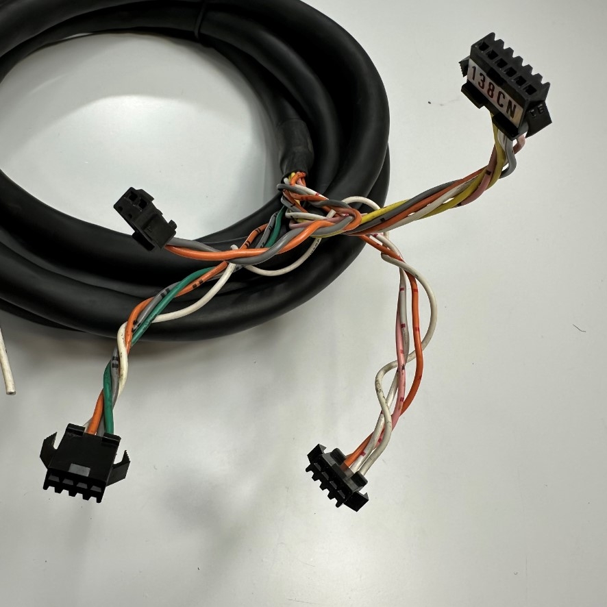 Cáp 3M 10ft TAIYO 16 Core x 0.5mm² Shielded Cable E67647-T AWG20x8P 80°C 300V OD 15mm to Splitter JST Connector 2 Pin, 4 Pin, 6 Pin Female