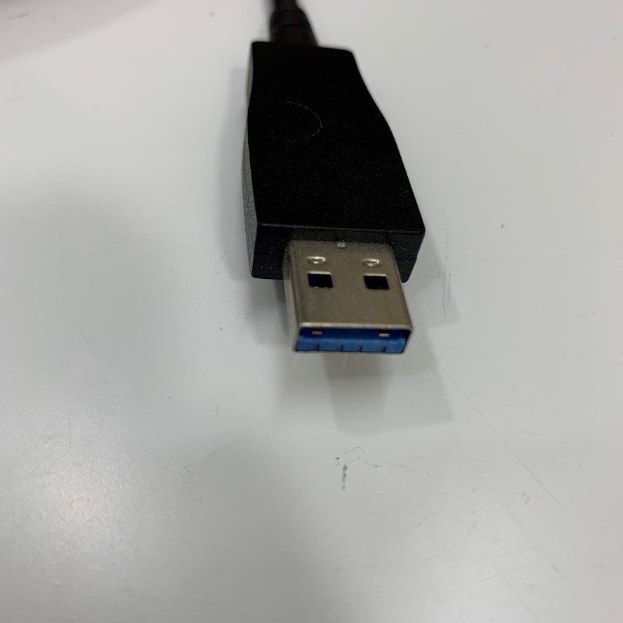 Cáp USB 3.0 Type A to Micro B Male Dài 15.8M With Double Screw Locking Industrial Camera EP USB3 Hybrid Cable U-20 4.8mm C2021062301-001