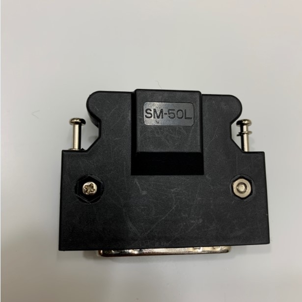 Rắc Hàn SM-50L SCSI MDR 50 Pin Male For Servo Motor I/O MR-J3CN1 Yaskawa, Delta, Mitsubishi, Panasonic Jack Connector