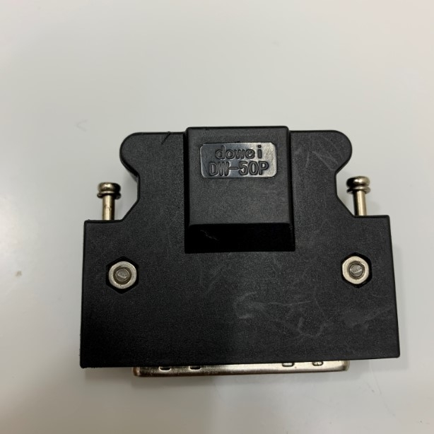 Rắc Hàn DOWEI DW-50P SCSI MDR 50 Pin Male For Servo Motor I/O MR-J3CN1 Yaskawa, Delta, Mitsubishi, Panasonic Jack Connector