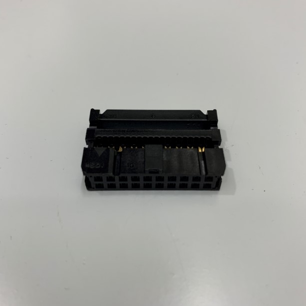 6 Pack 20-Pin IDC Flat Ribbon Cables - 30cm Rainbow Color Female To Female Connectors For Electronics Projects