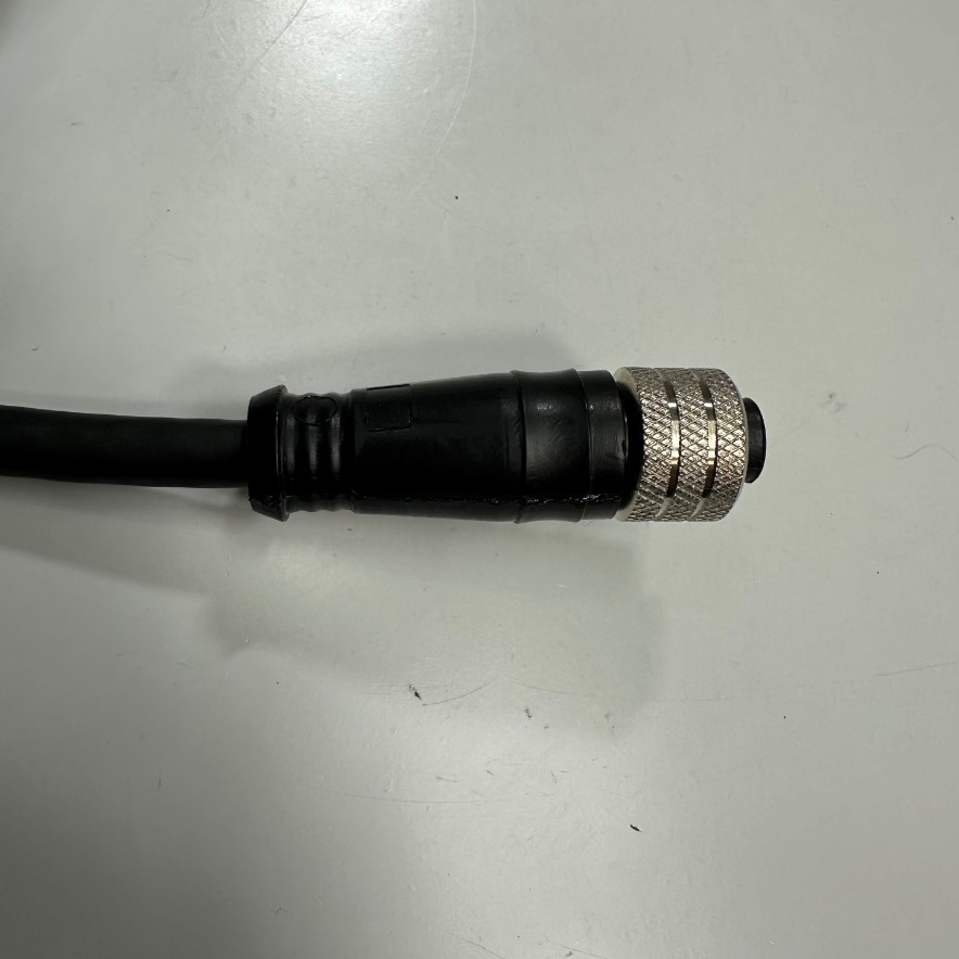 Cáp 2M 6.5ft IFM Electronic IFM E80021 M12 A-Code Straight 8 Pin Female to Open Cable For Industrial Sensor Cable M12 Connector Circular