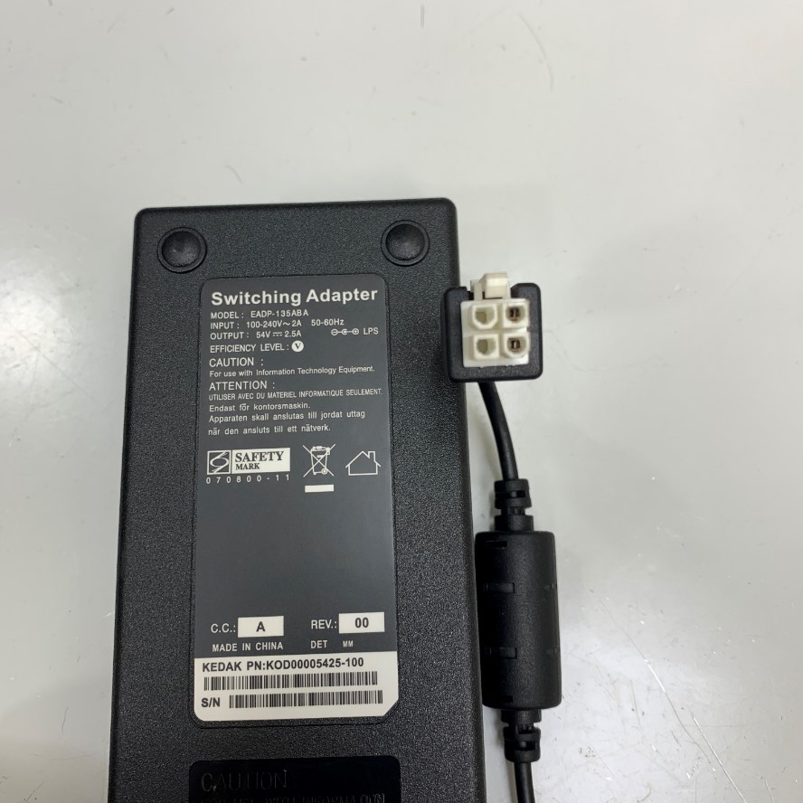 Adapter 54V 2.5A EADP OEM Delta ADP-150AR B 54V 2.78A Connector Size Molex 4 Pin Pitch 4.2mm For Switch PoE Cisco CBS350-8FP-E-2G-EU