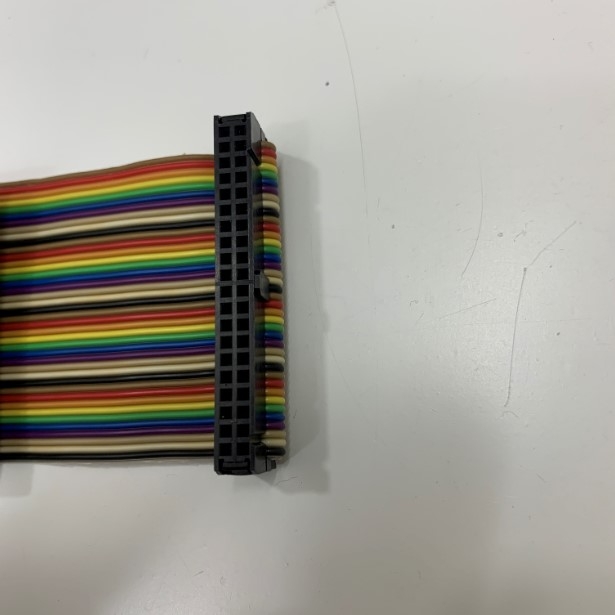 Cáp Bẹ Nhiều Mầu IDC 40 Pin 2.54mm Pitch Flat Ribbon Data Rainbow Color Cable Connector Type A Dài 0.6M
