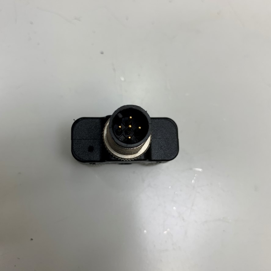 Đầu Jack T-Coupler WDM 6ES7 194-1KA01-0XA0 Siemens Connector M12 A-Code 5 Pin Male to 2x M12 5 Pin Female