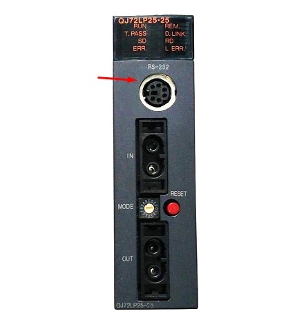 Cáp Lập Trình PLC Programming Cable Mitsubishi QC30R2 Dài 1M For PLC Mitsubishi MELSEC Q Series Với Computer Data Download Cable RS232