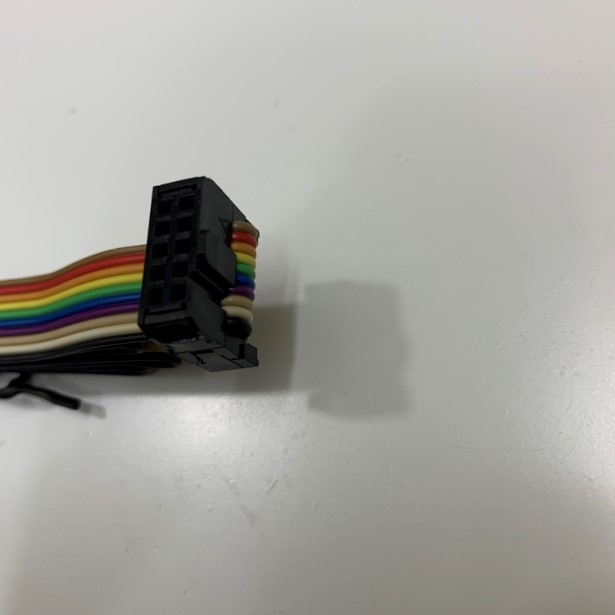 Cáp Bẹ Nhiều Mầu IDC 10 Pin 2.54mm Pitch Flat Ribbon Data Rainbow Color Cable Connector Type A Dài 0.9M