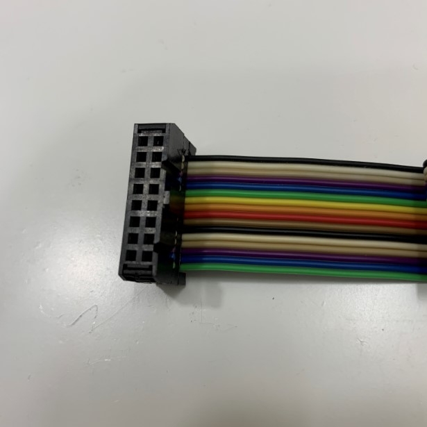 Cáp Bẹ Nhiều Mầu IDC 16 Pin 2.54mm Pitch Flat Ribbon Data Rainbow Color Cable Connector Type A Dài 0.5M