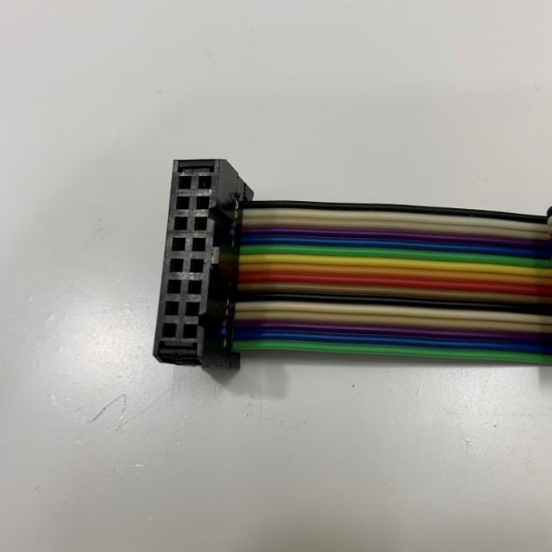 Cáp Bẹ Nhiều Mầu IDC 16 Pin 2.54mm Pitch Flat Ribbon Data Rainbow Color Cable Connector Type A Dài 0.9M