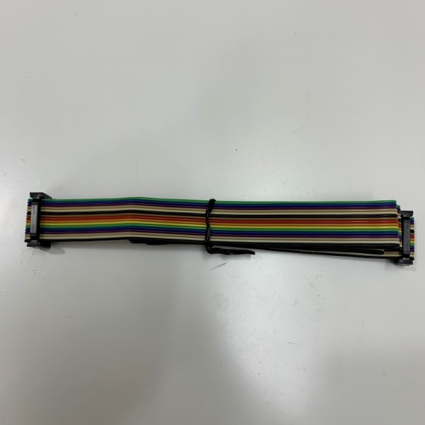 Cáp Bẹ Nhiều Mầu IDC 16 Pin 2.54mm Pitch Flat Ribbon Data Rainbow Color Cable Connector Type A Dài 0.5M