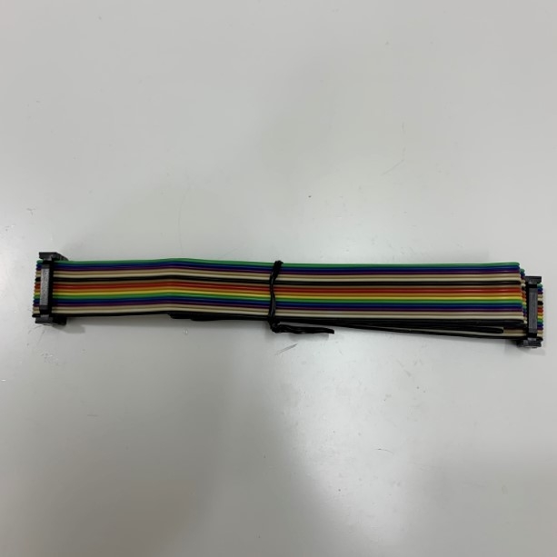 Cáp Bẹ Nhiều Mầu IDC 16 Pin 2.54mm Pitch Flat Ribbon Data Rainbow Color Cable Connector Type A Dài 0.9M