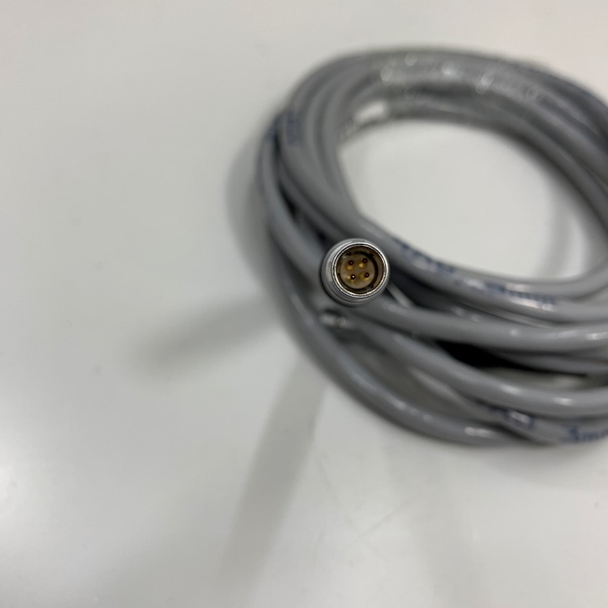 Cáp A010500032 LEMO FGG 0B4 4 Pin Male to Male Connection Cable Dài 3M 10ft