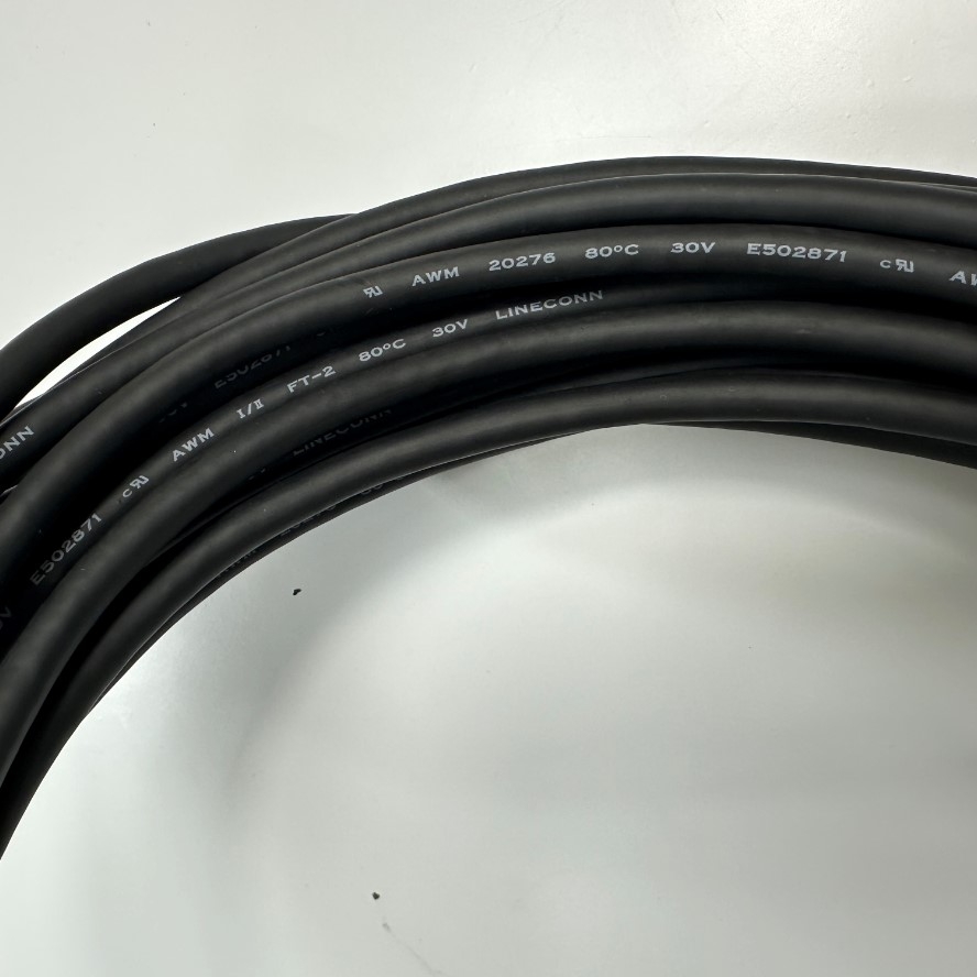 Cáp 10M 33ft MV-ACG-RJ45s-RJ45-SF-10m OD 6.2mm GigE Flexible CAT5E S/STP PoE Power Ethernet RJ45 Screw Locking Cable For Hikrobot, Basler, Omron, Keyence Vision 10 Gigabit GigE Data Industrial Camera