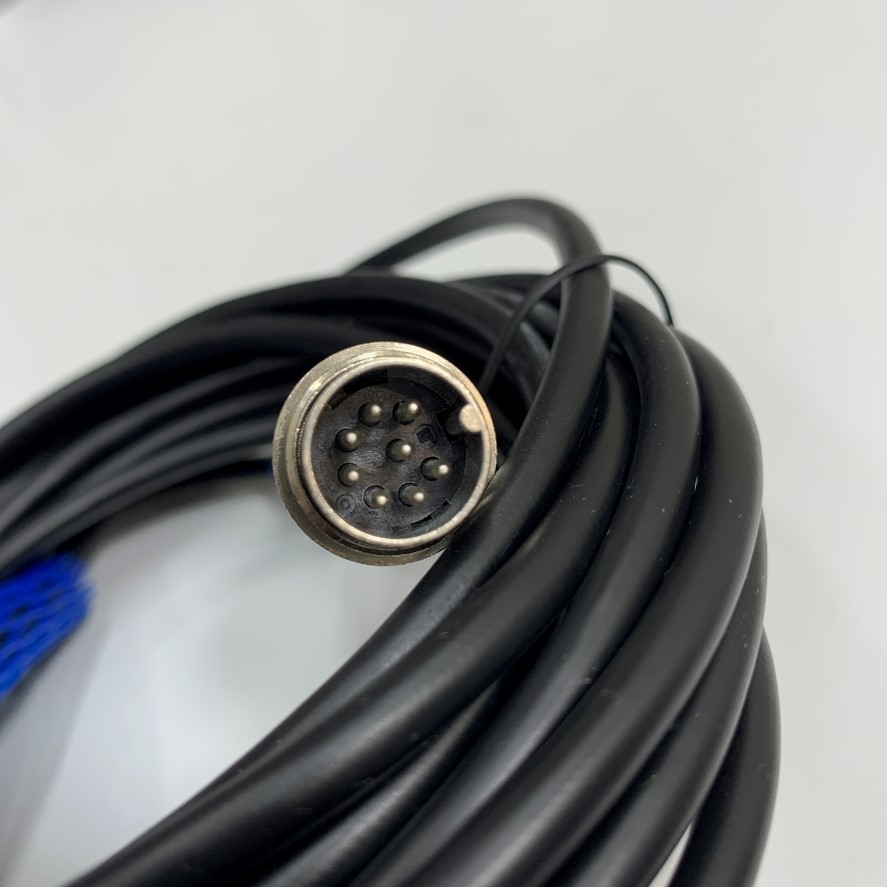 Cáp AISGM8D AISG Male 8 Pin to LEMO FGG 0B4 4 Pin Male Connection Cable Dài 4.5M 15ft