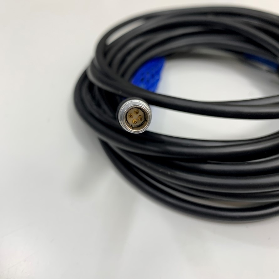 Cáp AISGM8D AISG Male 8 Pin to LEMO FGG 0B4 4 Pin Male Connection Cable Dài 4.5M 15ft