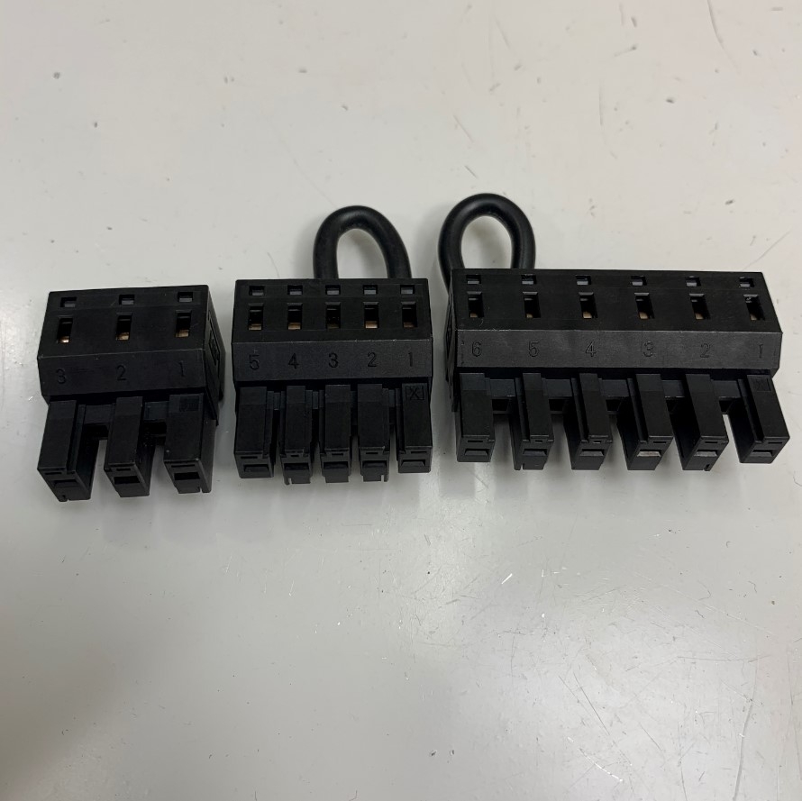 Bộ Jack Nối MR-J4-200B Mitsubishi Servo JST Connector 03JFAT-SAXGDK-K7.5 (CNP3) 05JFAT-SAXGDK-H5.0 (CNP2) 06JFAT-SAXGFK-XL (CNP1) For Mitsubishi Servo Drive MR-J4 Series