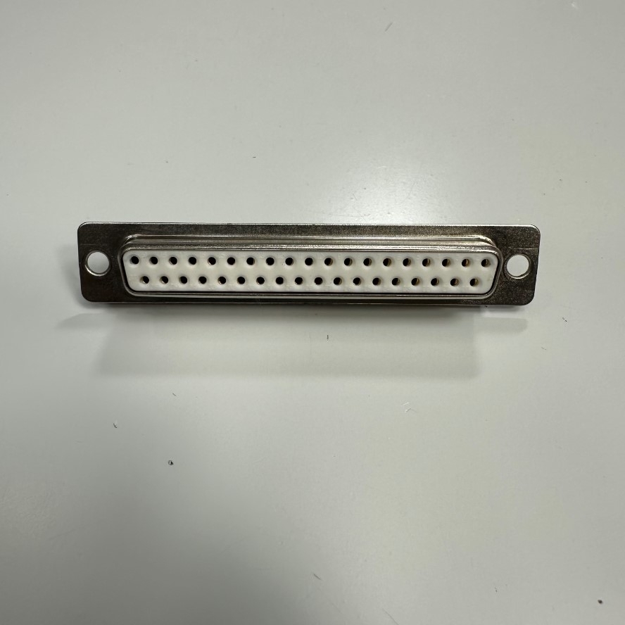 Đầu Jack DDK 17JE-13370-02(D1) DB37 Female D-sub Connector Plug For For industrial Servo Motor, Medical Interface I/O Control, Studio Audio, Data Signal and Power Cable 37 Pin