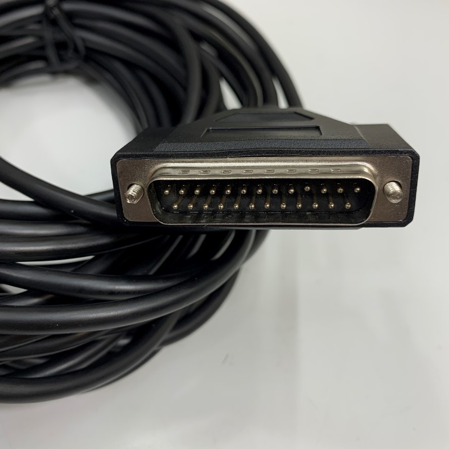 Cáp 5M 17ft AX-KO1710-500 RS-232C Shielded Cable DB25 Male to DB9 Female For Cân Điện Tử AND A&D Balance GP Series witch Computer Data Communication