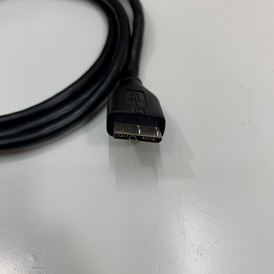 Cáp USB 3.0 Type A to Type Micro-B Data Cable 4.3Ft Dài 1.3M For FLIR Blackfly Industrial USB 3.0 Camera and Computer Desktop, Laptop