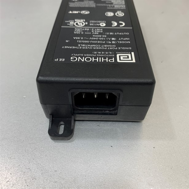 Bộ Chuyển Nguồn POE 56V 0.35A 19.6W PHIHONG POE20U-560(G)-R PoE Standard IEEE802.3af PoE+ RJ45 10/100/1000 Mbit/s