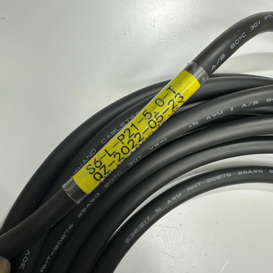 Cáp 5M 17ft S6-L-P21-5.0-T Servo Motor Coding Cable Inovance Servo High Power Encoder Line Connector Sunchu 20-29S 17 Pin Female to DB9 Male