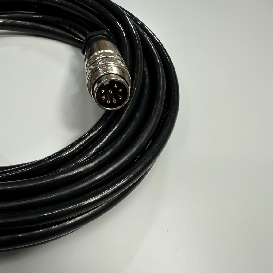 Cáp 5M 17ft Cable AISG M16 8 Pin Male to Female ACE Technologies 36E-00017(A) For RET Control Cable MCU to RCU Antenna Line Devices