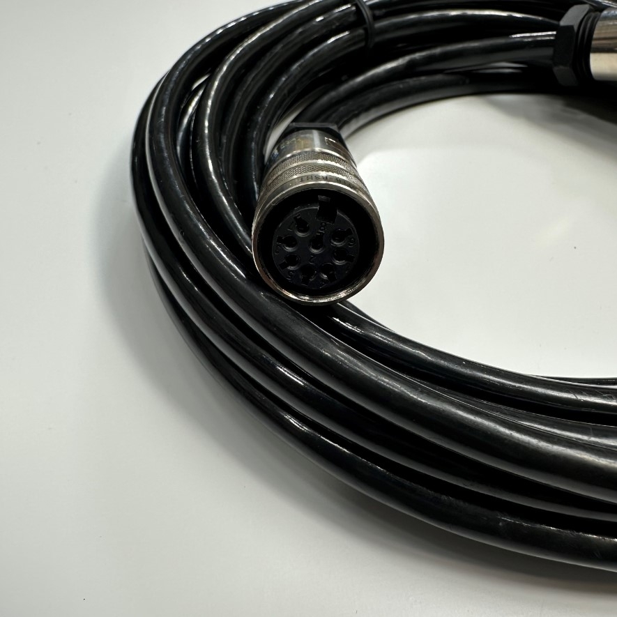 Cáp 5M 17ft Cable AISG M16 8 Pin Male to Female ACE Technologies 36E-00017(A) For RET Control Cable MCU to RCU Antenna Line Devices